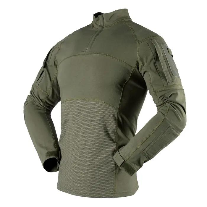 Airsoft Paintball chemises Multicam CP camouflage coton chemise tactique hommes armée militaire Combat T-Shirt vêtements de chasse résistant à l'usure