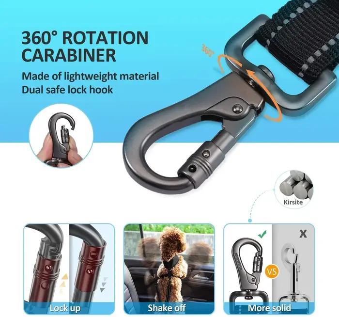 Ceinture de sécurité pour chien pour voiture