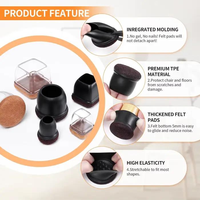Protecteurs de sol pour pieds de chaise