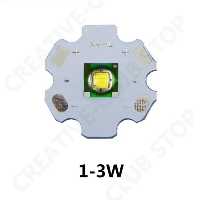Diode émetteur de lumière LED 3535 5050 1-3W 5-6W 10W 18W, pour lampe de poche LED, perle blanche 65