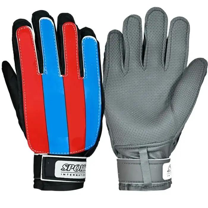 Gants de gardien de but professionnels avec logo d'équipe pour enfants