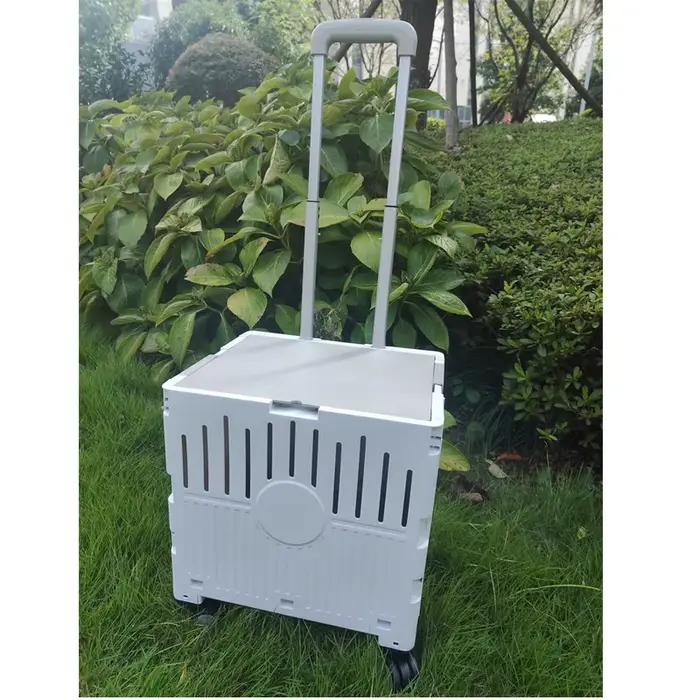 Chariot pour animaux de compagnie léger et pliable pour chiens