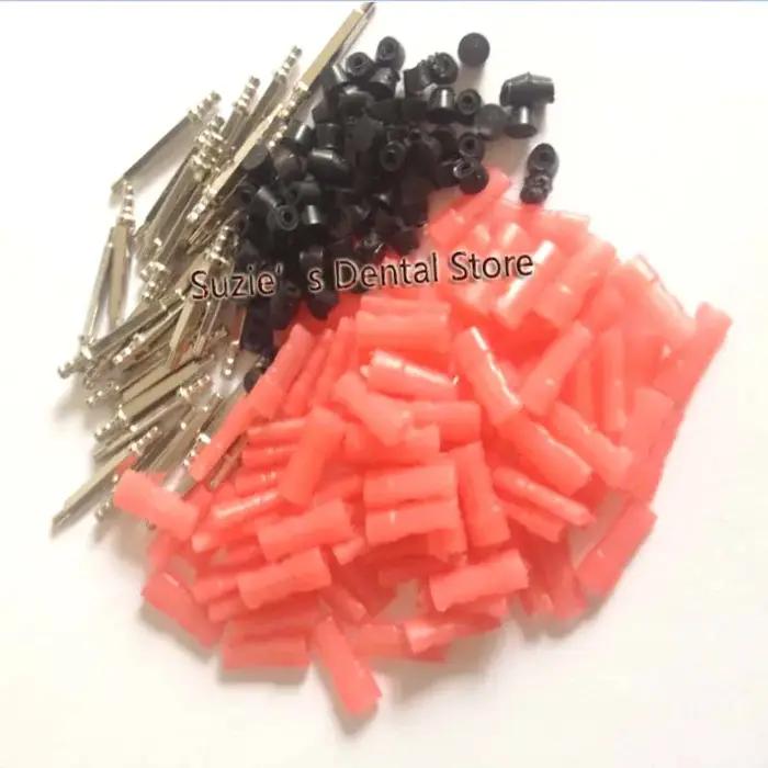 Broche diamantée avec capuchons en plastique, utilisation en laboratoire dentaire, modèle Pindex, 20mm, 1000 ensembles