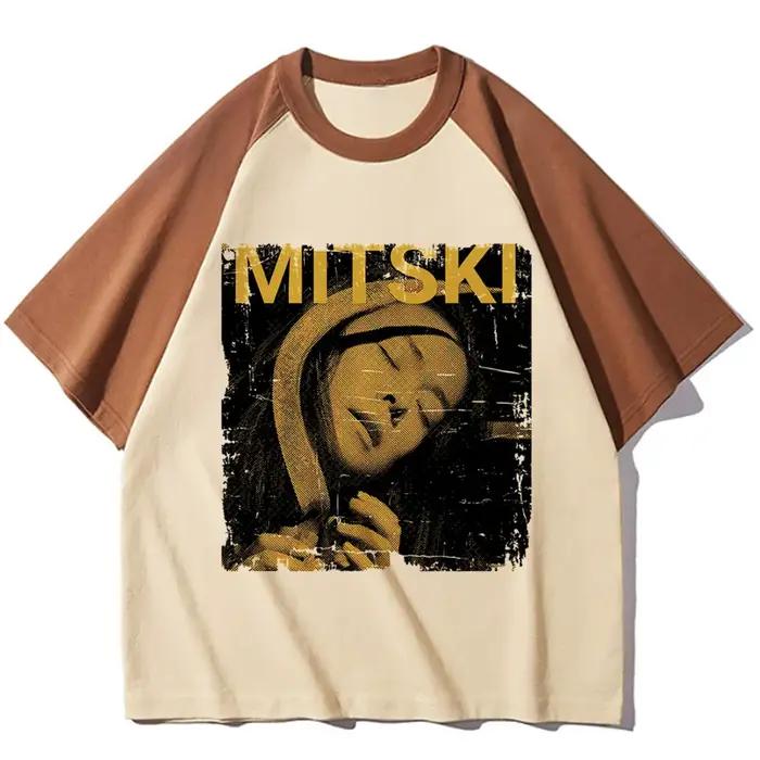 Mitski Tee femmes mélange à la mode t-shirts drôles fille anime vêtements japonais