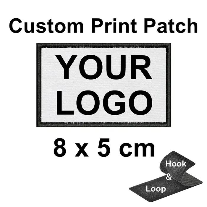Écussons personnalisés avec logo de marque sur vêtements, badges tactiques personnalisés avec bandes