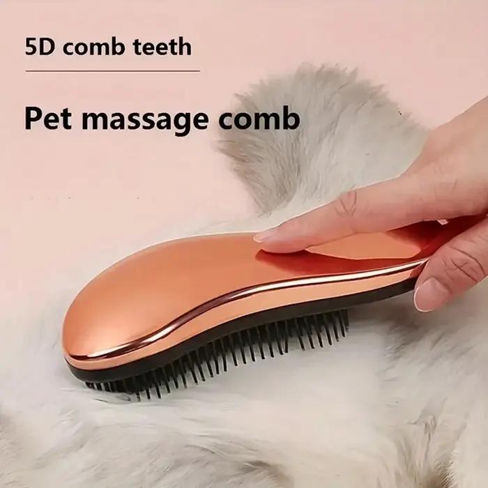 Peigne de toilettage et brosse de Massage 2 en 1 pour chiens
