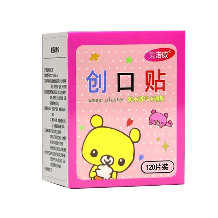 Patch médical de dessin animé mignon pour bébés protection respirante et imperméable bandages adhésifs anti-poussière 120 pièces occassions spéciales