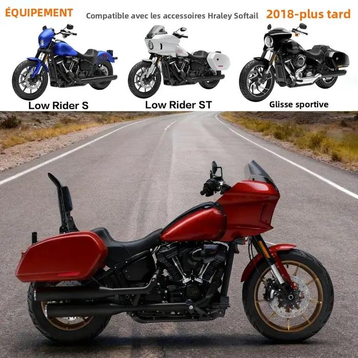 Barre de dossier arrière de moto pour Harley Softail Sport Glide FLSB Low Rider ST FXLRST 117 FXRST FXLR FXLRS 2018