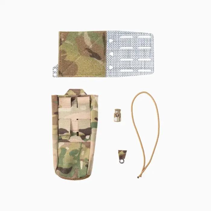 Modèle SC de tactique de chasse avec rabats étendus et sac radio intégré