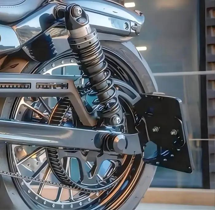 Support de plaque d'immatriculation latéral arrière pour moto harley-davidson RH975 Nightster