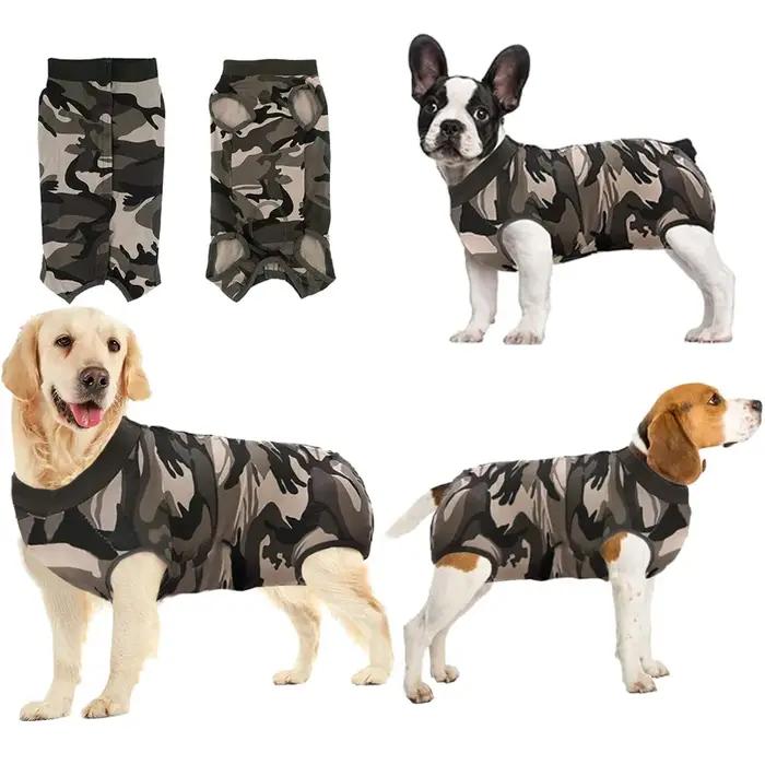 Combinaison de récupération post-opératoire pour chiens
