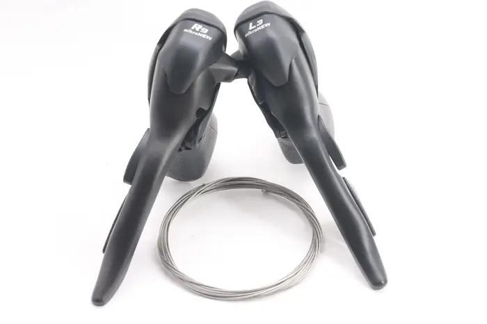Micronew manettes de vitesse de vélo de route 2x7 2x8 2x9 2x10 2x11 vitesses manette