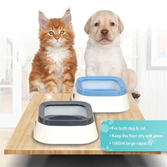 Bol flottant anti-éclaboussures en PP pour chiens et chats grande capacité occasions spéciales jardin terrasse animaux de compagnie