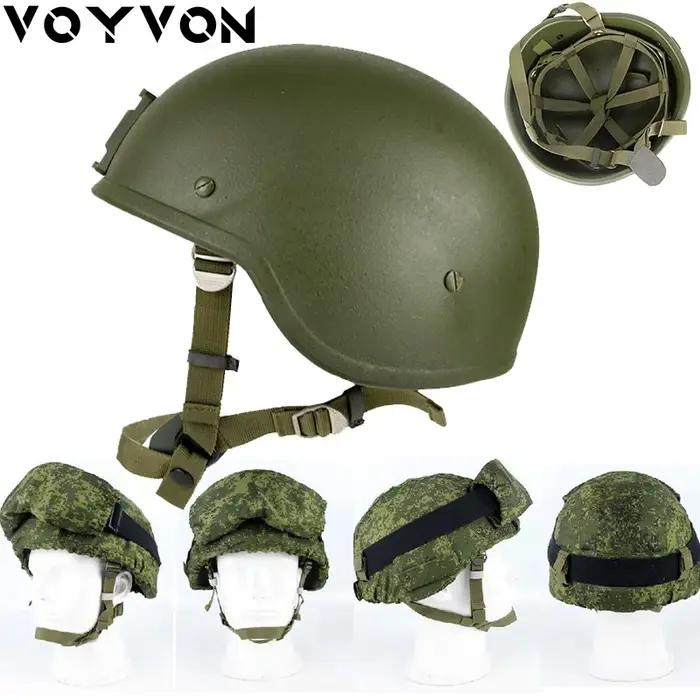 Réplique de casque tactique russe Ratnik 6B47 en polymère haute résistance pour entraînement et chasse
