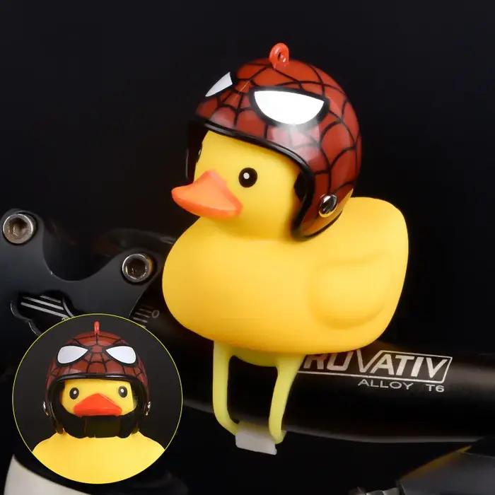 Cloche de Scooter multifonctionnelle, voyant d'avertissement de sécurité de dessin animé, klaxon for