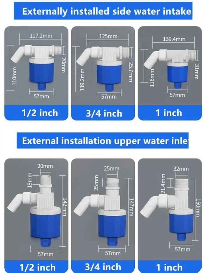 Vanne à flotteur intelligente pour eau