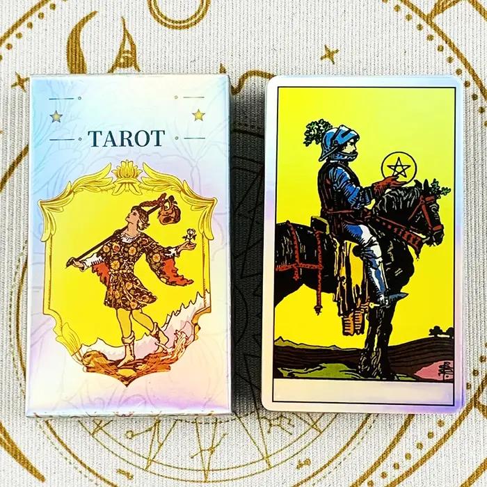 Tarot Oracle 78 pièces cartes spécialement conçues divertissement familial destin Divination jeu de