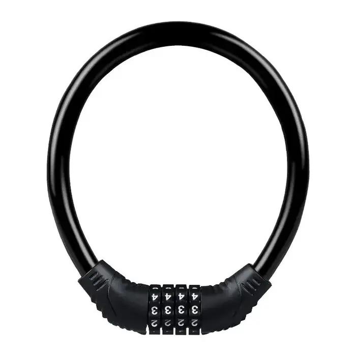 Serrure de vélo VTT sécurité Portable Code à 4 chiffres verrouillage acier pour vélo moto scooter occasions sportives