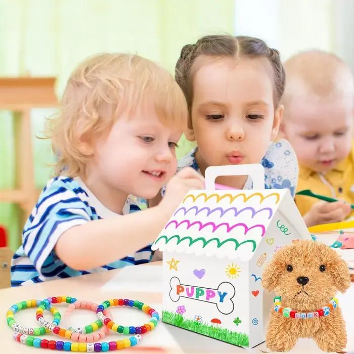 8-36 Sets Kit DIY de cadeaux de fête 'Adopte un chiot' pour anniversaire