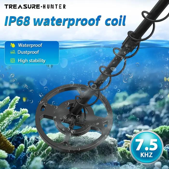 Détecteur de métaux Treasure Hunter GT218 pour la détection souterraine d'or