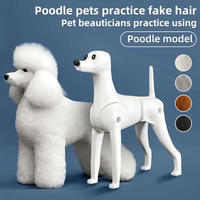 Modèle de chien squelette intégral standard pour toilettage d'animaux, simulation de beauté et d'entraînement pour coiffeurs canins