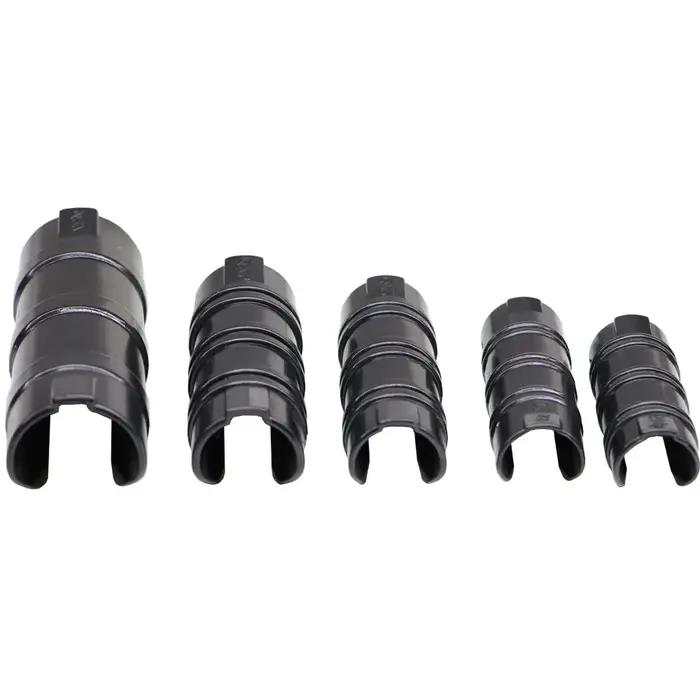 Clips de Tube pour bâtiments de jardin, 20 à 50 pièces, 19/20/22/25/28MM, cadre de serre, pince fixe
