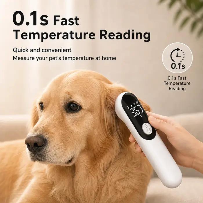 Thermomètre pour animaux de compagnie rechargeable JUSTLANG