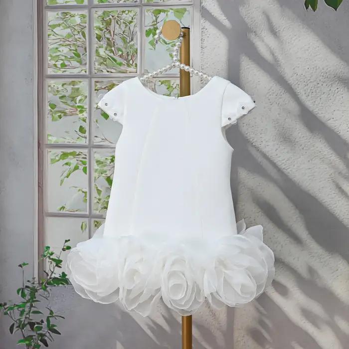 Robe Blanche pour Filles 2026