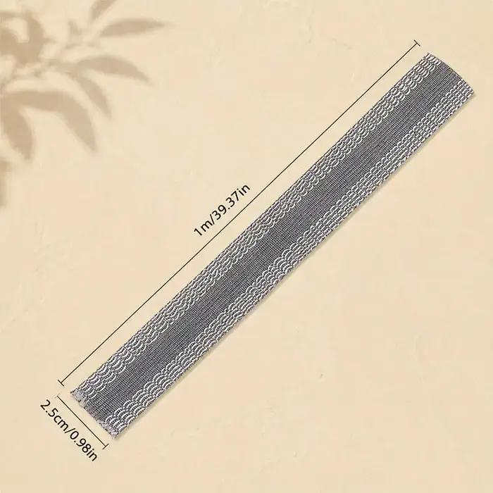 Tissu de couture DIY auto-adhésif thermocollant pour la réparation et l'abréviation des ourlets de pantalons, pour vêtements en jean et pantalons en jean