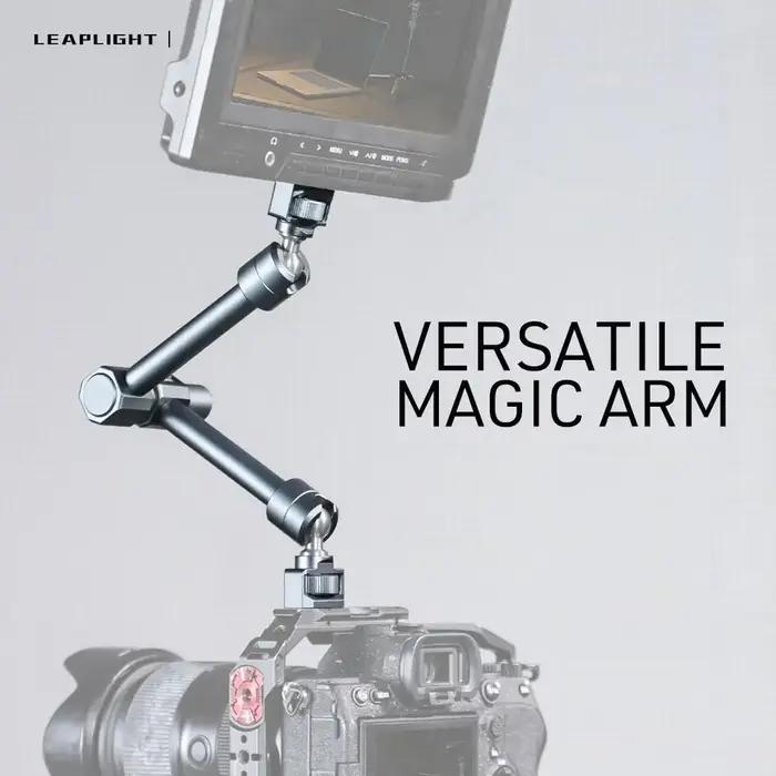 Support MagicArm multifonction pour caméra, appareil photo et moniteur - Argent, Blanc, Bleu, Gris, Jaune, Or, Orange, Violet, Noir, Vert