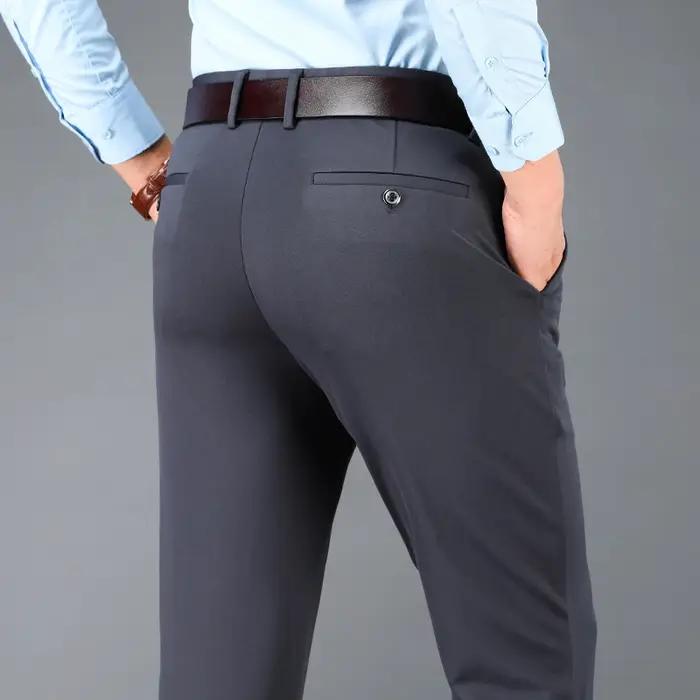 Pantalon homme élégant bureau chasse confortable stretch quick dry pour tenue polyvalente