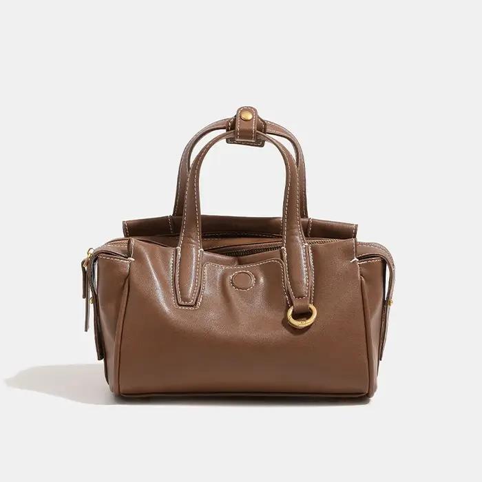 Sac à langer de luxe minimaliste haut de gamme pour femme en fibre synthétique idéal pour les sorties en famille occasions spéciales