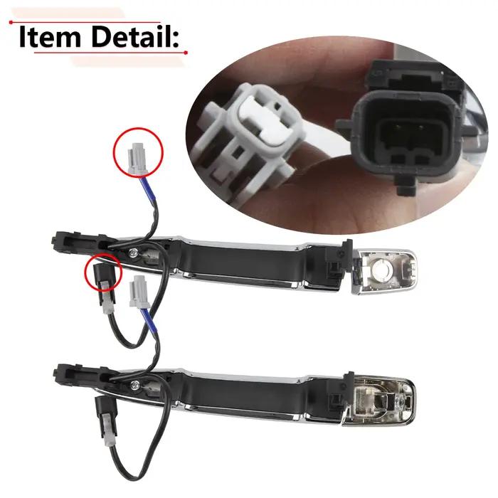 Poignée de porte extérieure de voiture avant gauche pour Nissan Sentra 2013-2018;Murano Maxima 2009-