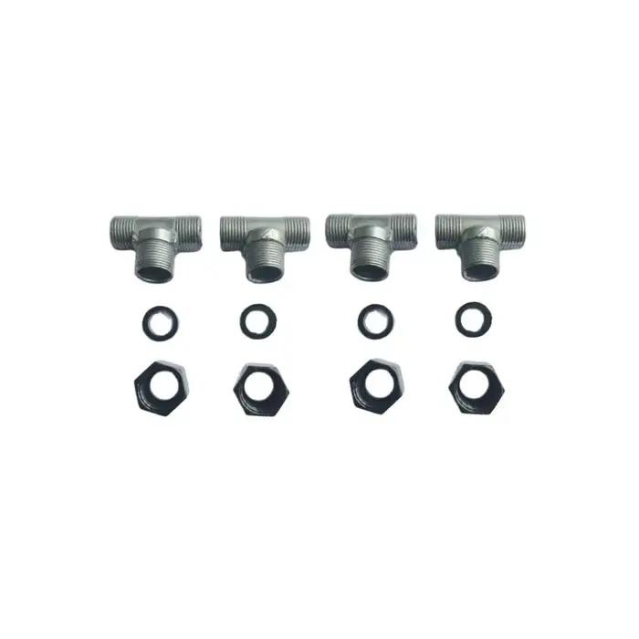 Kits d'injecteur de carburant, raccord en T, rondelle, écrou de Tube pour moteur de tracteur Diesel