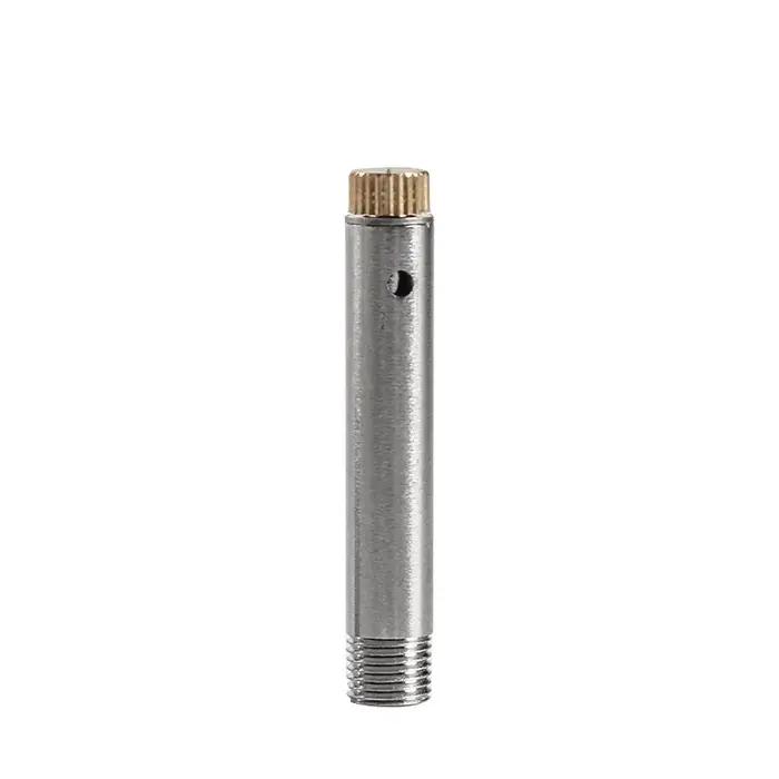 10 PCS Filtres à cigarettes réutilisables en métal avec tige de tirage