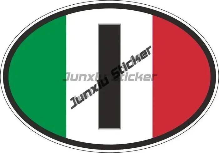Autocollant en vinyle drapeau italien Football