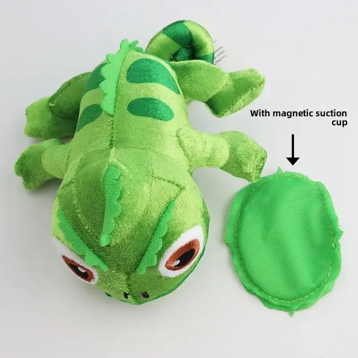 Pascal Raiponce Caméléon Peluche Poupée Pascal Animaux En Peluche Poupée Pascal Raiponce Épaule Léza