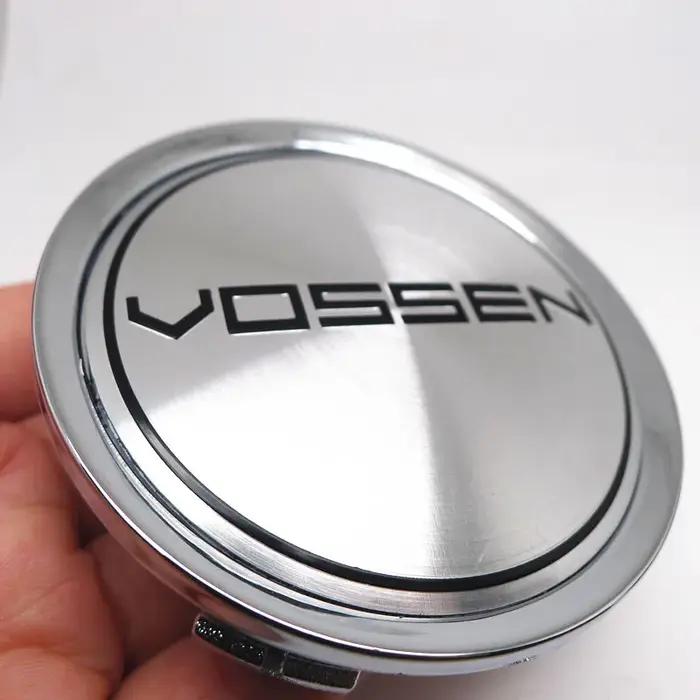 4 pièces 75mm 70mm Vossen capuchons de moyeu central de roue enjoliveurs jantes de voiture insigne d