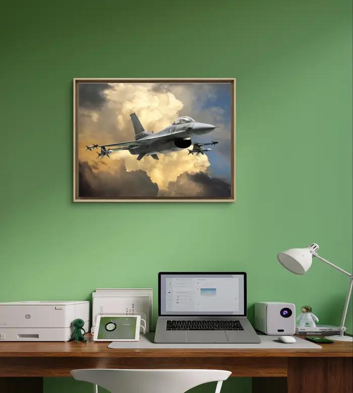 Avions de chasse Kit de peinture diamant série F image