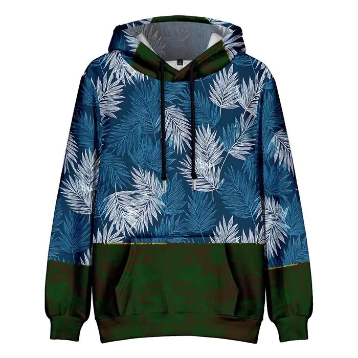 Sweat à capuche de Style hawaïen Boho Chic polaire tropicale Couple pull Hipster Hip Hop Streetwear Cool Pop poche tenues grande taille