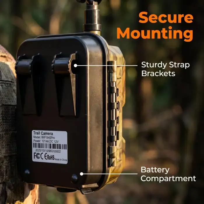 Caméra de chasse 4G LTE avec contrôle par application