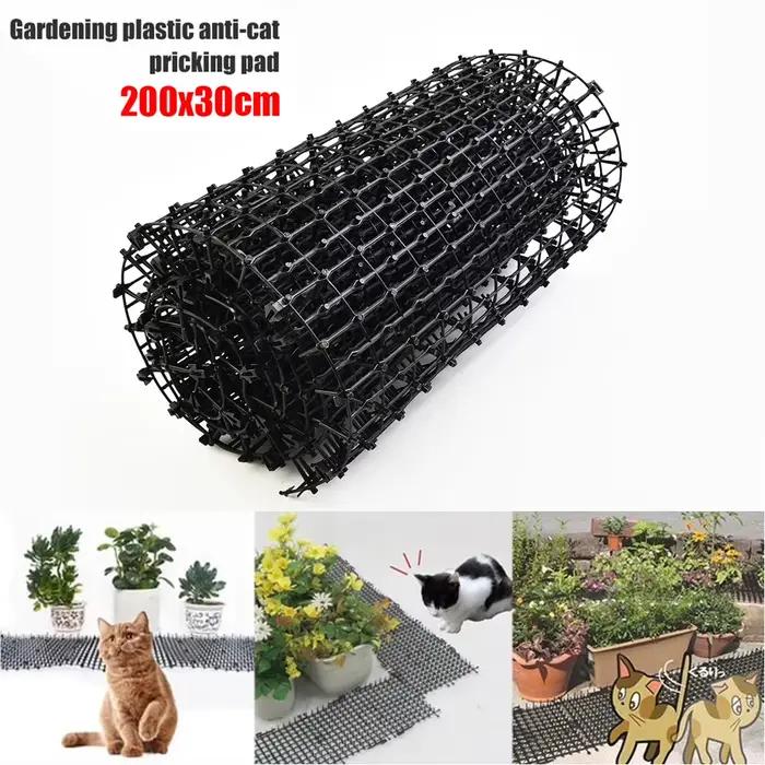 Tapis antiparasitaire de jardin pour chiens et chats, 2M, répulsif dissuasif pour animaux, épouvanta