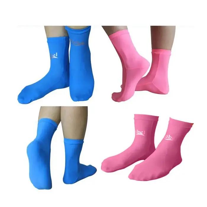 Chaussettes de plongée fines respirantes pour snorkeling - Sports nautiques hommes femmes surf chasse sous-marine