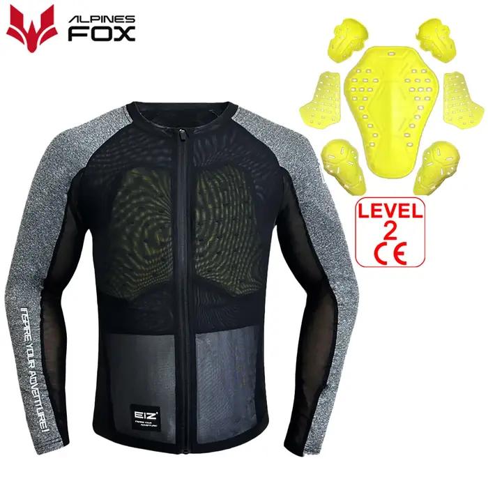Veste de course automobile protectrice en élasthanne et nylon pour homme, veste de moto respirante avec protection CE, pour course et randonnée