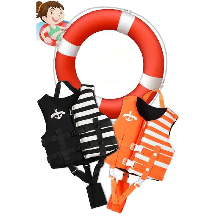 Gilet de sauvetage en néoprène pour enfants, gilet flottant pour Sports aquatiques, garçons et fille