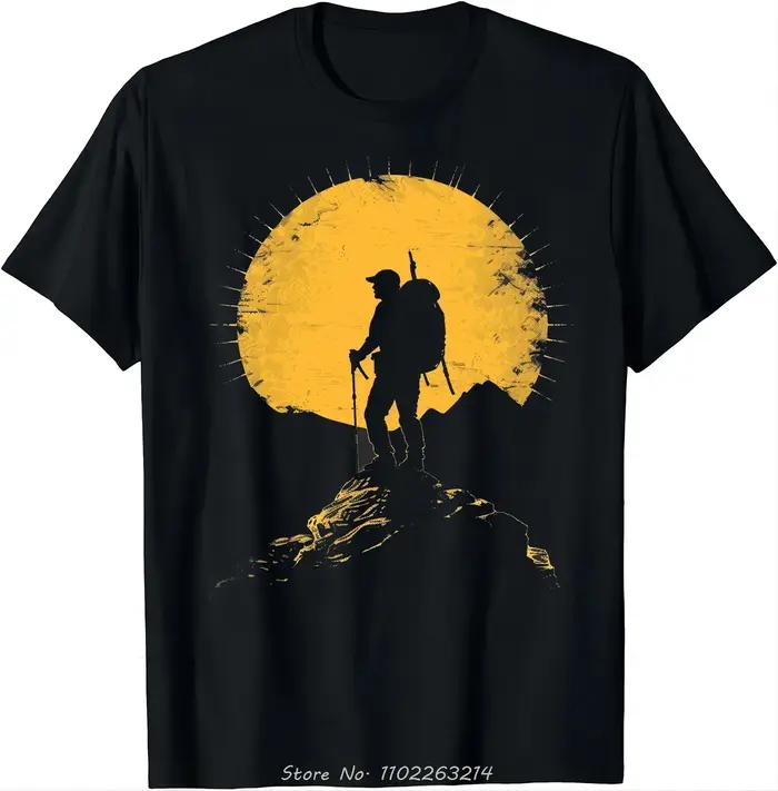 Mountain Challenge vêtements pour hommes Fitness T-shirt-escalade votre propre montagne T-shirt surd