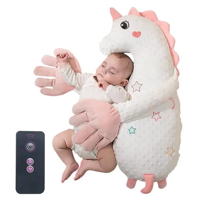 Paume apaisante pour bébé, palmier automatique, animaux en peluche, sucette de sommeil, vitesse régl