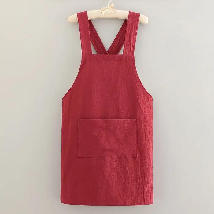 Tablier de cuisine en coton velours élégant pour adultes résistant aux salissures usage quotidien et professionnel occasions spéciales