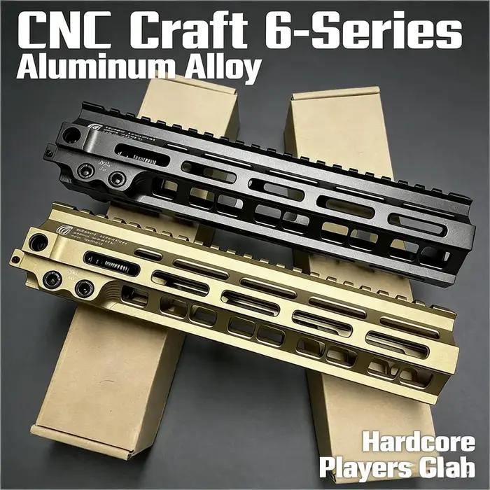 Accessoire pour fusil tactique MK8, garde-main en aluminium 6061 usiné CNC, style M-LOK DD RIS III / Geissele, 9,5/13 pouces, noir/tan