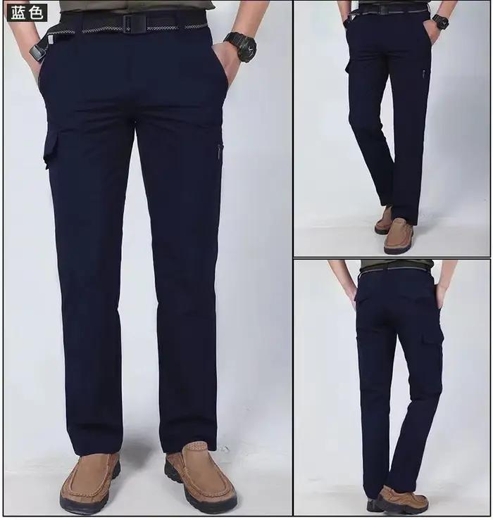 Pantalon cargo tactique été militaire léger imperméable - Randonnée camping respirant séchage rapide homme